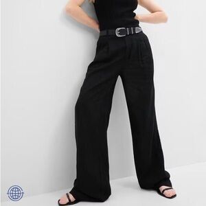 GAP LINEN Wide Leg Pants 4